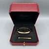 Cartier 18k Yellow Gold 10 Diamond Love Bracelet Size 18