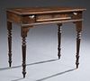 French Louis Philippe Carved Mixed Woods Writing T