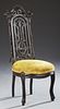 Renaissance Revival Yellow Slipper Chair, c. 1870,