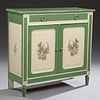 French Louis XVI Style Polychromed Sideboard, 20th