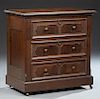 American Victorian Carved Mahogany Chest, late 19t