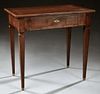French Directoire Style Carved Cherry Writing Tabl