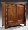 French Provincial Charles X Carved Poplar Sideboar