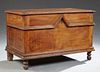 French Louis XIII Style Carved Walnut Coffer, 19th