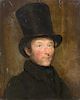 * Follower of David Wilkie, (British, 1785-1841), Man in a Top Hat