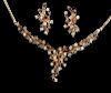 1.26 CTW Diamond Necklace & Earrings