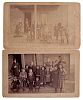 Fort Keogh, Montana, Post School, Class Photographs of Officers' Children, Some Identified 