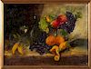 T. Vos, "Still Life of Fruit," 1926, oil on canvas