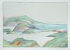 Susan Singleton, "Seascape I," print, 18/300, penc