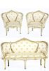 French Louis XV Style Parlor Suite