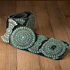 Jack Weekoty (Zuni, b. 1916) Turquoise and Sterling Silver Concha Belt