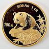 1999 100 Yaun 1 Oz .999 Gold Panda