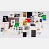 A Miscellaneous Collection of Exhibition Catalogs and Brochures for Single Artist Shows, 20th Century,