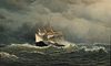 William Edward Norton (American, 1843-1916)      Sailing Vessel in Storm-tossed Seas