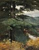Douglas Volk (American, 1856-1935)      Hillside Pine