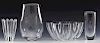 4 Pieces Orrefors Crystal