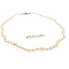Cultured Pearl, 14k Necklace and Pin