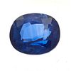 Unmounted Oval Sapphire