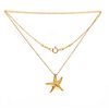 Elsa Peretti for Tiffany & Co. 18k Yellow Gold Starfish Necklace
