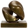 Eli Karpel (1916-1998 American) Bronze
