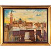 Oil on Canvas, View of Venice