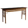 Japanese Bamboo Altar Table 32in. (81cm) h. 17in. (43cm) w. 63in. (160cm) l.