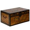 Asian Polychrome Decorated Trunk