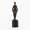 Karl Fiala, Austrian (1885 - ) Art Deco Bronze Figurine "Nude"