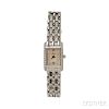 Lady's 18kt White Gold and Diamond Wristwatch, Concord