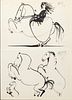 Pablo Picasso (After)- Untitled (10.3.59 XIV & XV)