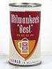 1961 Milwaukee's "Best" Beer 12oz 100-08.1 Flat Top Can Milwaukee, Wisconsin