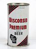 1957 Wisconsin Premium Beer 12oz 146-26 Flat Top Can Waukesha, Wisconsin