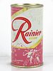 1957 Rainier Jubilee Beer "Indian Red" 12oz Flat Top Can Seattle, Washington
