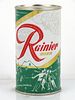 1957 Rainier Jubilee Beer "Dark Spring Green" 12oz Flat Top Can Seattle, Washington