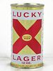 1960 Lucky Lager Beer 12oz 93-29a.1 Flat Top Can Salt Lake City, Utah