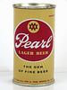 1956 Pearl Lager Beer 12oz 112-40 Flat Top Can San Antonio, Texas
