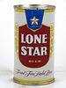 1953 Lone Star Beer 12oz 92-12.2 Flat Top Can San Antonio, Texas