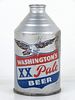 1938 Washington XX Pale Beer 12oz 3.2-7% 199-22 Crowntainer Cone Top Can Columbus, Ohio
