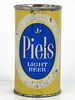 1955 Piels Light Beer 12oz 115-19 Flat Top Can Brooklyn, New York