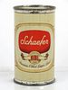 1954 Schaefer Golden Beer 12oz 128-11v2 Flat Top Can Brooklyn, New York