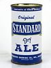 1956 Standard Dry Ale 12oz 135-32 Flat Top Can Rochester, New York