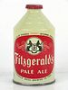 1946 Fitzgerald's Pale Ale 12oz 193-32.1 Horizontal Block Crowntainer Can Troy, New York