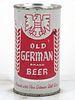 1961 Old German Brand Beer 12oz 106-35.1 Flat Top Can Hammonton, New Jersey