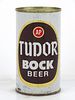 1962 Tudor Bock Beer 12oz 141-09 Flat Top Can Trenton, New Jersey
