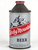 1952 Rocky Mountain Beer 12oz 182-07 Cone Top Can Anaconda, Montana
