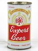 1963 Export Beer 12oz 147-06 Flat Top Can Saint Charles, Missouri