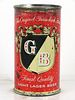 1955 Griesedieck Bros. Light Lager Beer 12oz 77-07 Flat Top Can Saint Louis, Missouri