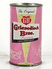 1956 Griesedieck Bros. Light Lager Beer (Tulip Pink) 12oz 76-19 Flat Top Can Saint Louis, Missouri