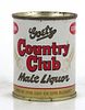 1955 Goetz Country Club Malt Liquor 8oz Can 240-17.1c St. Joseph, Missouri