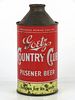 1946 Goetz Country Club Pilsner Beer 12oz 165-13.0 Cone Top Can St. Joseph, Missouri
